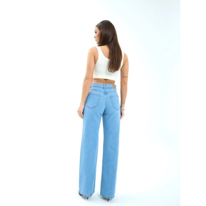 7044 KOT PANTOLON-MAVİ