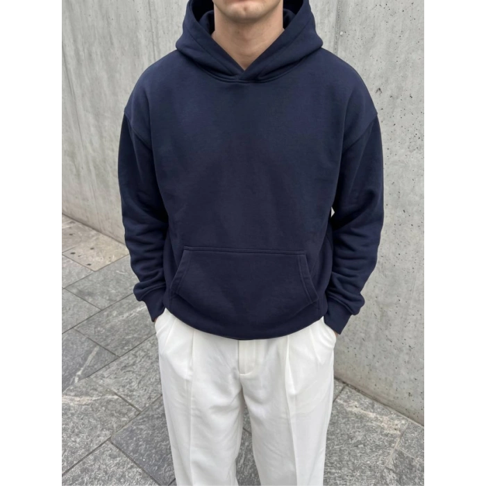 Erkek Kapüşonlu Sweatshirt
