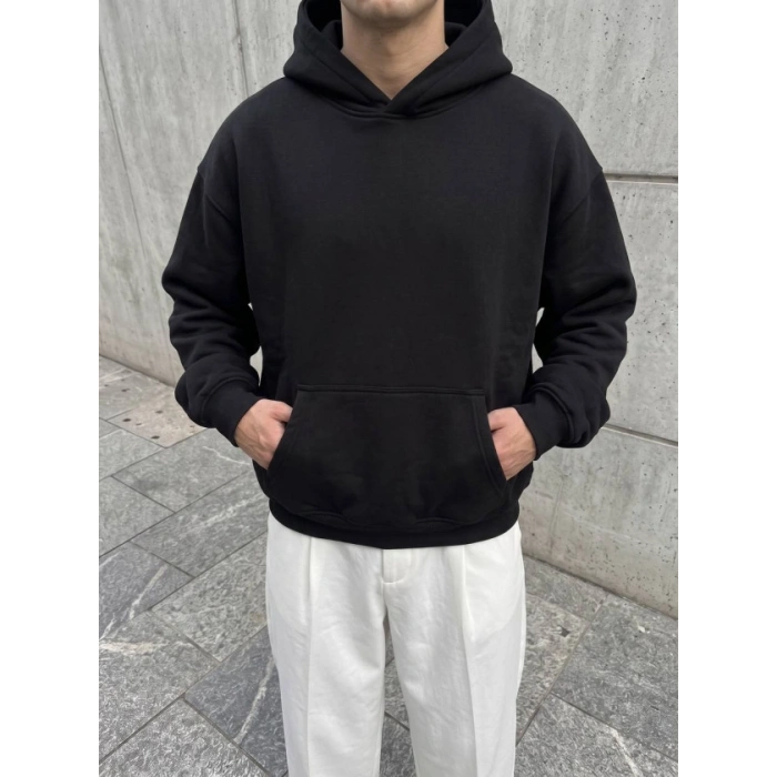 Erkek Kapüşonlu Sweatshirt
