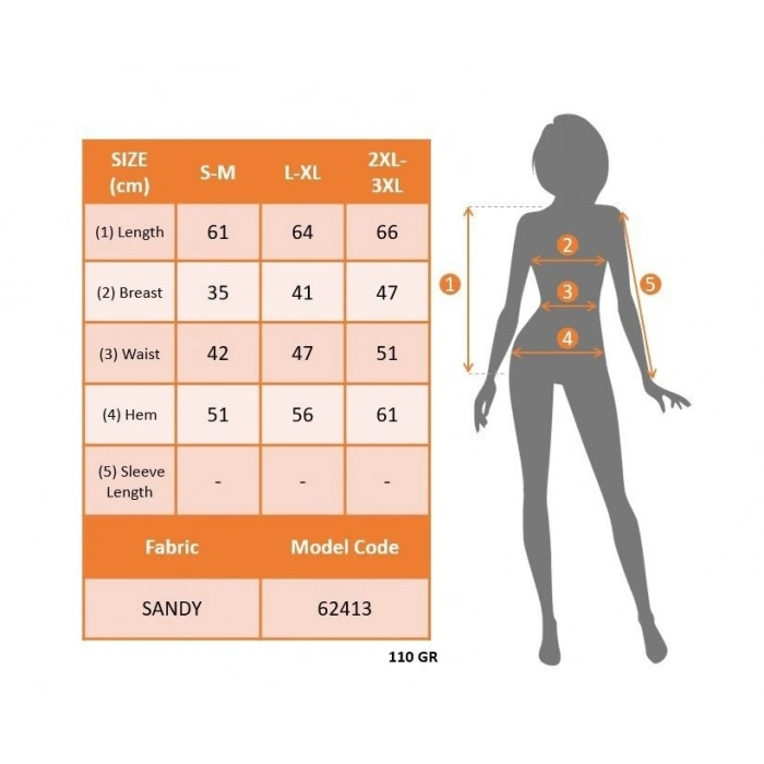 Kadın Askılı V Yakalı Puantiyeli Sandy Bluz