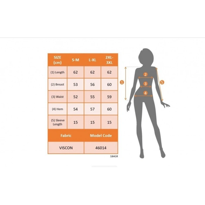 Kadın Kısa Kollu önü Yazı Baskılı Basic Viskon Bluz
