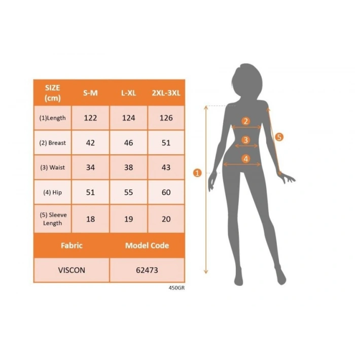 Kadın Kısa Kollu Yakası Açık önden Fermuarlı Kiloş Midi Viskon Elbise