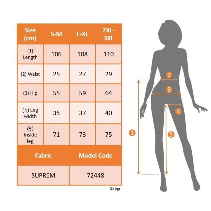 Kadın Yüksek Bel Belden Bağcıklı Desenli Uzun Süprem Pantolon