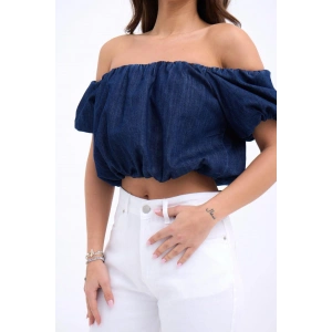 7341 CROP-MAVİ