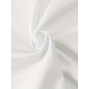 Baskılı Oversize Bisiklet Yaka T-shirt - Beyaz