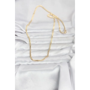 CM 14K Gold Renk 60 cm Zincir Kadın Kolye - Lisinya