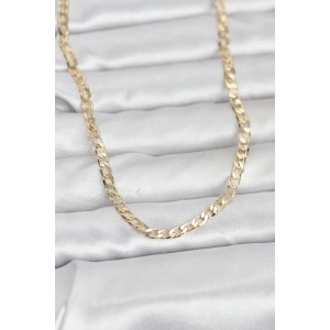 CM 14K Gold Renk Zincir Model 60 cm Kadın Kolye - Lisinya