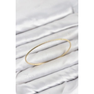 CM Gold Renk Simli Model 65 mm Bilezik - Lisinya