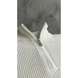 Erkek Balıkçı Zip Yaka Uzun Kollu Triko