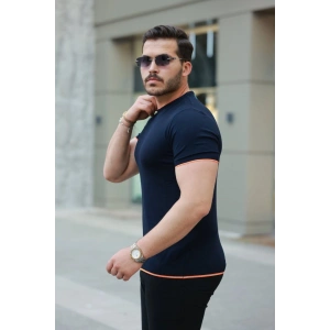 Erkek Bisiklet Yaka Kısa Kollu Tişört