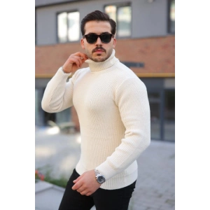 Erkek Boğazlı Örme Kazak