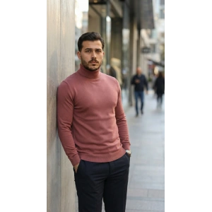 Erkek Boğazlı Yaka Uzun Kollu Triko