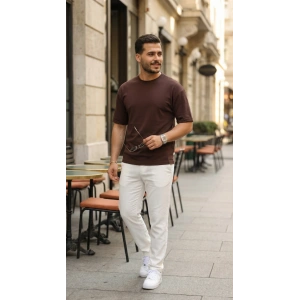 Erkek Duble Kol Basic Tişört