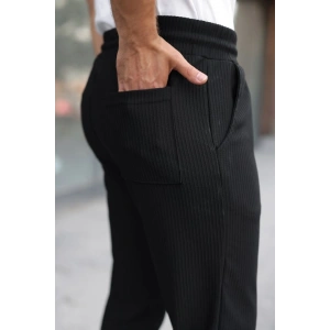 Erkek Fitilli Beli Lastikli Rahat Pantolon