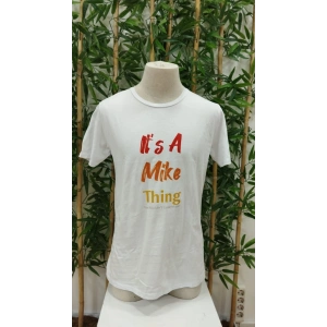 Erkek It Is A Mike Thing Baskılı Erkek T-shirt