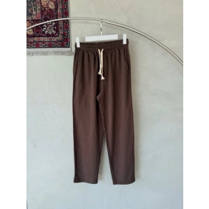 Erkek İthal Yıkamalı Keten Pantolon