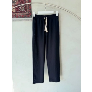 Erkek İthal Yıkamalı Keten Pantolon