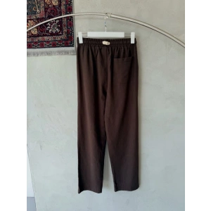 Erkek İthal Yıkamalı Keten Pantolon