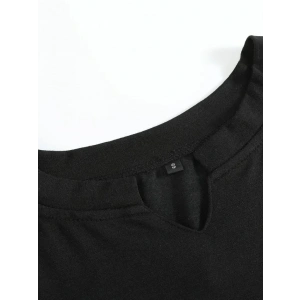 Erkek Kısa Kollu V Yaka Süprem T-shirt
