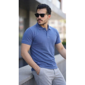 Erkek Kısa Kollu Yakalı Tişört