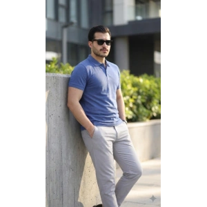 Erkek Kısa Kollu Yakalı Tişört