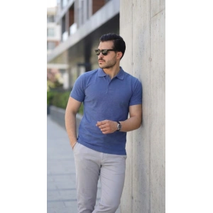 Erkek Kısa Kollu Yakalı Tişört