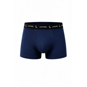 Erkek Likralı Pamuklu Nefes Alan Penye Boxer 3lü Paket - Lacivert