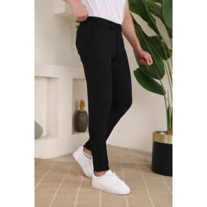 Erkek Slim Fit Dilli Kumaş Pantolon
