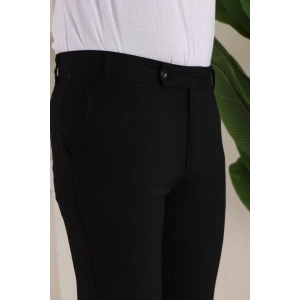 Erkek Slim Fit Dilli Kumaş Pantolon