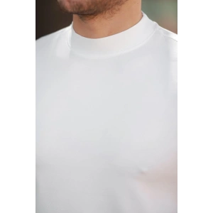 Erkek Yarım Balıkçı Yaka Kısa Kollu T-shirt