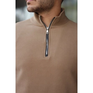 Erkek Zip Yaka Polar Sweat