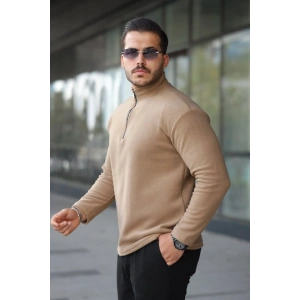 Erkek Zip Yaka Polar Sweat