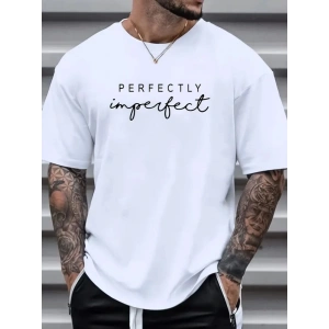 Erkekler Için PERFECTLY Günlük Tişört - Beyaz