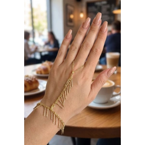 Gold Renk Pirinç Sarkıt Model Şahmeran - Lisinya