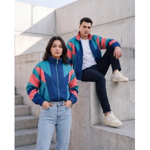 Kadın - Erkek 80ler Dönemi Retro Ceket