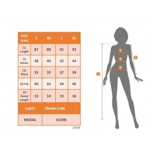 Kadın Kısa Kap Kollu Bisiklet Yaka Belden Bağlamalı Modal Mini Elbise
