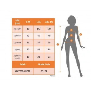 Kadın Kısa Kollu Kruvaze Yaka Beli Lastikli Süprem Maksi Boy Elbise