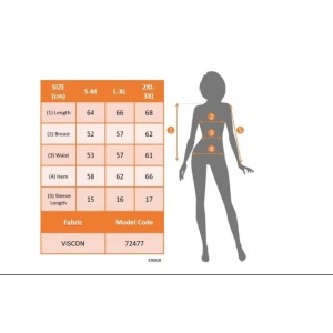Kadın Kısa Kollu Kruvaze Yakalı Belden Kuşaklı Midi Dokuma Viskon