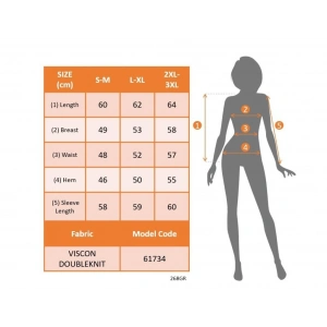Kadın Uzun Kollu V Yakalı Içi Süprem Desenli Dışı Viskon Bluz