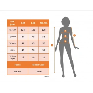 Kadın Uzun Kollu Yakası Açık Viskon Elbise