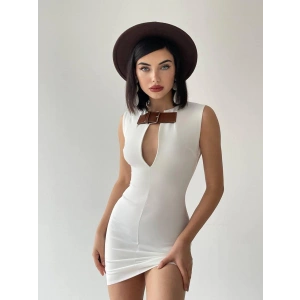 Nadia Kemerli Mini Elbise