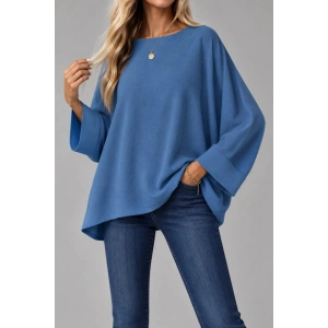 Oversize Yarasa Kol Bluz