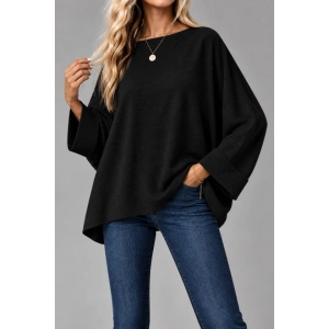Oversize Yarasa Kol Bluz