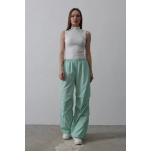 Paraşüt Cargo Pantolon - Mint
