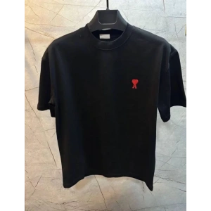 Unisex Bisiklet Yaka Baskılı Oversize T-Shirt - Siyah