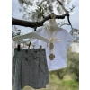 Etek Gömlek Kız Çocuk Takım
