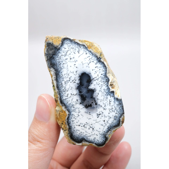 Dark Blue White Opal – Polished | Insight & Shadow Work Stone