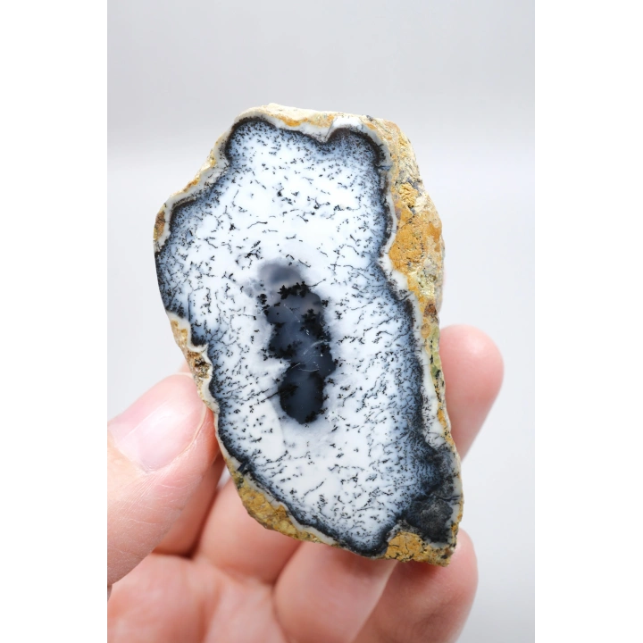 Dark Blue White Opal – Polished | Insight & Shadow Work Stone