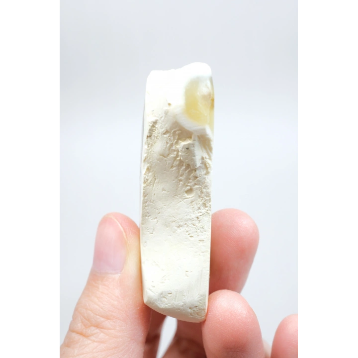 Dendritik Opal Dilimi Amber Merlinite ile Halkalı İçerikler, 152g