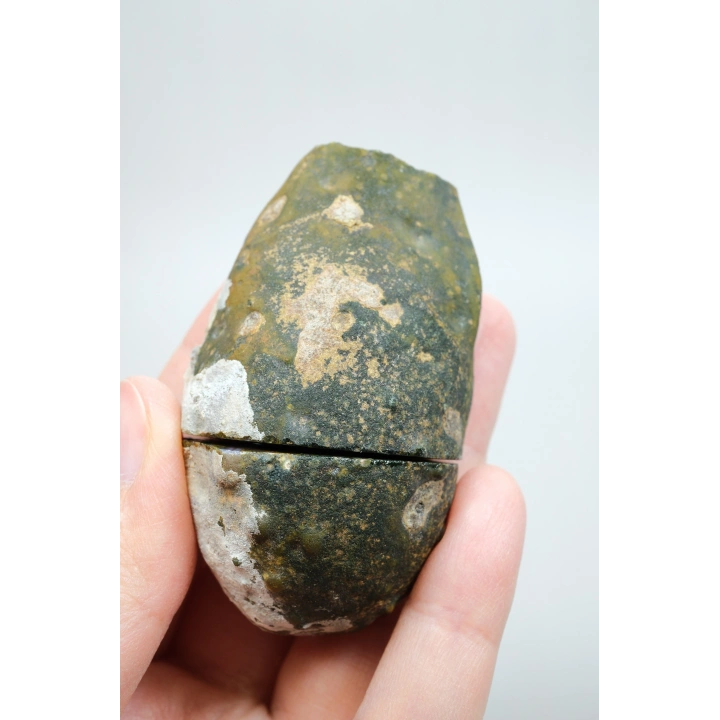 Topraksı Bronz Pas ve Menekşe Mor Karadeniz Tüy Akik